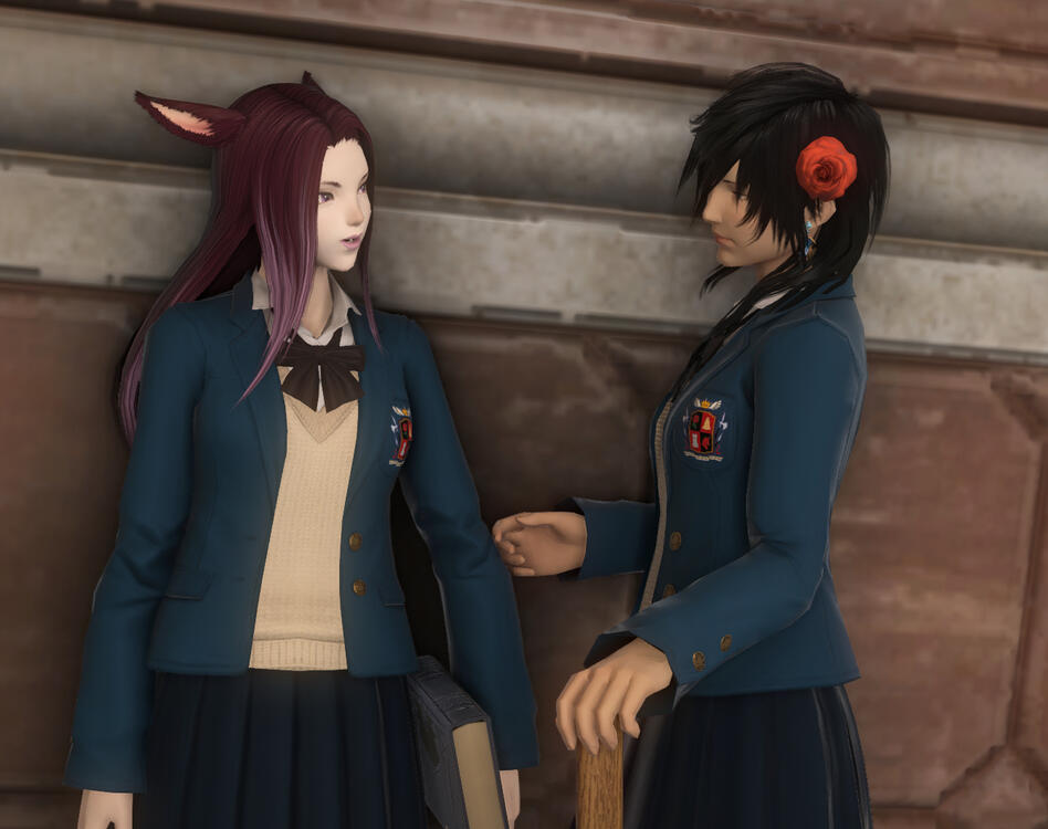 Eorzea Academy AU Eorzea Academy AU